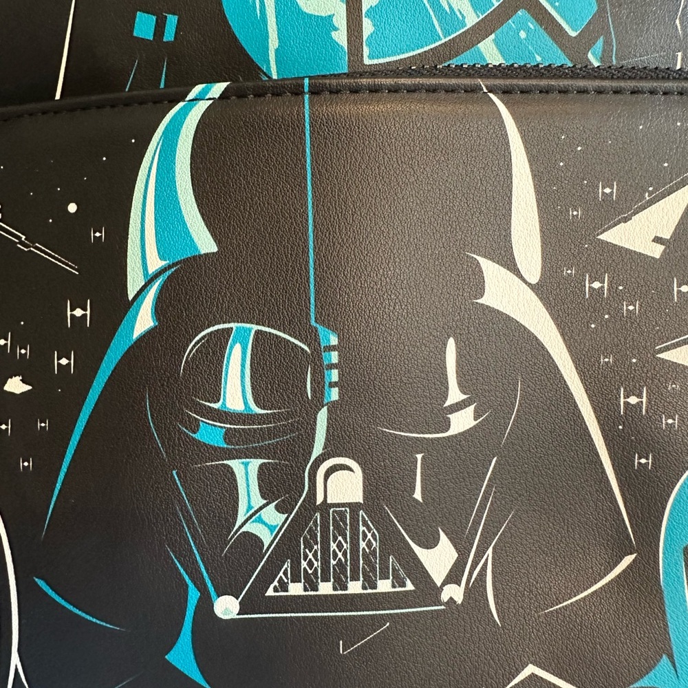 Star Wars Darth Vader Luke Skywalker, Lightsaber Duel, Double Strap Shoulder Bag - Picture 2 of 14